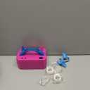 Balloon Pump Electric Party Decorations - Electric Balloon Pump for Balloon Arch Kit, Portable Dual Nozzle Balloon Inflator (Rose Red)