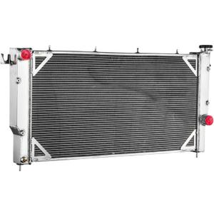 4 Rows Radiator Compatible with 1994-2002 Dodge Ram 2500 3500 5.9L Diesel Cummins L6 1995 1996 1997 1998 1999 2000 2001 Full Aluminum Radiators