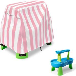 Okcool Kids Water Table Cover Fit Water Table,Outdoor Water Table Toys Cover, A Wide Selection of Cute Colors and Patterns (Pink)