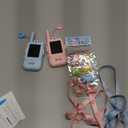 Video Walkie Talkie Toys for Age 3-12 Boys Girls, 2 Pack Walkie Talkies with Screen, Long Range 2 Way Radio with 4 Voice Effects, Christmas Birthday Gifts for Kids Indoor Outdoor Camping (Blue+Pink)