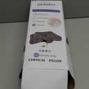 Pain Relief Cervical Pillow for Neck Support, Adjustable Ergonomic Pillow Cozy Sleeping, Odorless Orthopedic Memory Foam Pillows, Contour Bed Pillow for Side Back Stomach Sleeper-King Size (King size-28.4''Lx16.5''Wx5.5''H, Grey &Grey)