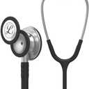 3M Littmann Classic III Monitoring Stethoscope, 5620, More Than 2X as Loud*, Weighs Less**, Stainless Steel Chestpiece, 27" Black Tube