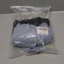 Rnxrbb Small Summer Nursing Tops for Breastfeeding T Shirts Short Sleeve Postpartum Clothes Sets 3 Pack (Medium, Deep Blue&flecking Grey&army Green)