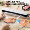 Vacuum Sealer Bags for Food 10"x12" 100 Pcs Seal a Meal Bag, Food Saver Bags Sous Vide Bags Pre-cut Thick BPA-Free Textured Heavy Duty Vacuum Seal, Meat Cheese Dry Goods