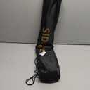 34-Inch Mahjong Mat Bag, Heavy-Duty Black Canvas Carrying Bag with Center Dual Handles & Smooth Zipper, Fits Mahjong Mat, Racks & Tiles, All-in-One Travel Storage Bag