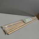 3/4 x 48 Inch 5 PCS Dowel Rods Wood Sticks Wooden Dowel Rods - Unfinished Bamboo Sticks - for Crafts and DIYers