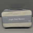 120 Color Acrylic Paint Markers Soft Brush Tip Acrylic Paint Pens and paint markers for Stone, Canvas, Wood, Glass, Rocksand Fabric Painting. Paint Pen Paint Markers