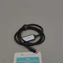 Warrky 4K 60Hz USB C to HDMI Cable 3.3ft [Anti-Interference Gold-Plated Plugs] Aluminum Type-C to HDMI 2.0 Cord, Thunderbolt 3/4/5 Compatible for iPhone 15/16 Series, MacBook, iMac, iPad Pro, Galaxy