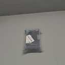 Hotop 60 Pieces 1.65 Inch Metal Drapery Curtain Rings Curtain Hanging Rings and 60 Pieces Metal Drapery Pin Hooks for Drapes Window Door Shower (Black)