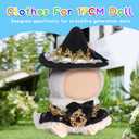 17cm Doll Clothes for labubu Dolls- Costume Outfit for 17cm Dolls Witch Clothes (Magic Witch)No Doll