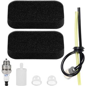 150BT Air Filter Tune Up Kit for Husqvarna 150BT 150BF 350BT 350BF 560BTS 560BFS 560BT Leaf Blower Fuel Filter Line Kit, 502844401 Air Filter for Red Max EBZ5100 EBZ5100RH EBZ6500 Blower