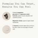 Moon Juice - Magnesi-Om, Blue Lemon - Sticks (18 Servings) - Support Brain Health, Rest - Magnesium Powder - L-Theanine - Regularity - Compostable - 100% Traceable - Vegan, Non GMO - 0.14oz