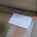 45" x 45" Office Chair Mat for Carpet, Tempered Glass Chair Mat with Rounded Corners and Polished Edges, Desk Floor Mat for Carpet, Hardwood Floor, Office