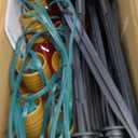 2 Pack Jumbo Red and White C9 Christmas Pathway Lights, 14ft Outdoor Decorative Lights with Energy-Efficient LED Bulbs, Waterproof for Yard, Garden, Porch, and Walkway - UL Listed (7FT)