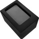 BESPORTBLE Pet Urn Wooden Cremation Urn for Dogs and Cats Ashes Container Photo Display Frame Solid Wood Animal Memorial Keepsake for Pet Remains Black Small