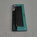 Logitech K400 Plus Wireless Touch With Easy Media Control and Built-in Touchpad, HTPC Keyboard for PC-connected TV, Windows, Android, Chrome OS, Laptop, Tablet - Black