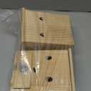 Carpenter Bee Traps for Outside 2PACK Durable, Weather-Resistant, Eco-Friendly Wooden Wasp Trap for Outdoor Use