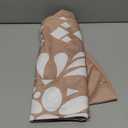 6ft Beige Mexican Fiesta Arch Cover Baby Shower Backdrop,2-Sided Round Top Chiara Backdrop Arch Covers for Mexican Wedding Birthday Bridal Shower Party Decoration