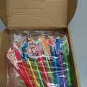 24 Pcs Animal Parade Party Supplies Animals Bubble Wands Bulk Zoo Bubble Wand Safari Mini Birthday Supplies for Jungle Safari Parade Party Gift Favor Animal Lover Gift