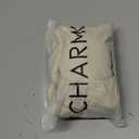 Charmo Strapless High Waisted Bikini Sets for Women Tummy Control Scallop Ribbed Bandeau Swimsuit Lace up Bathing Suits (Small, Beige)