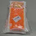 2 x 3 Pack 9.9 x 6.6 ft UV Neon Macaron Orange Tinsel Foil Fringe Curtains Glow UV Reactive Black Light Neon Party Favors Glow in The Dark Party Supplies for Birthday Halloween Backdrop Streamer