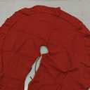 vctops Christmas Tree Skirt 48 Inch Large Rustic Knitted Xmas Tree Skirts Mat Cable Knit Trim Border Tree Skirt for Holiday Party Decorations - Burgundy