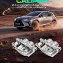 Set of 2 Brake Caliper Assembly for Chevrolet Silverado Suburban Express Avalanche Tahoe GMC Hummer Cadillac