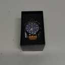 Distinctive Mens Analog Chronograph Watches with Auto Date & Multi Subdials, Fashion Casual Sport Quartz Wrist Watches with Luminous, 3ATM Waterproof, Great Gift for Boyfriend, Husband, Dad (Black&Blue, N)