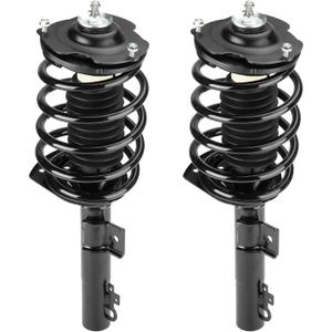 Front Strut Shock Assembly w/Coil Spring Compatible with Ford Taurus 1996-2007, Mercury Sable 1996-2005, Replace 171615, Left & Right, 2PCS