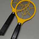 2 Pack Electric Fly Swatter, Bug Zapper Racket for Indoor Pest Control, Handheld Insect Killer Bat Battery Powered Electric Mosquito Swatter for Outdoor and Home