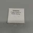 Hicarer 2.8 Inch/ 70 mm Mini Quartz Clock Insert Round Clocks Head Insert Roman Number Replacement Movement White Face (Gold Trim)