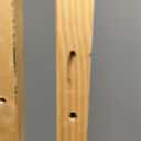 Wheelbarrow Handles Replacement Kit,59'' Wooden Wheel Barrow Parts,with 2 Heavy Duty Wheelbarrow Wedge,Easy Install