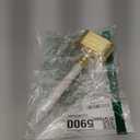 Battery Operated Candles with Flickering Flame 1 Tier LED Window Candle 10.5 Inch Hight with Automatically Timer 8 Hours On/16 Hours Off, Gold Shine for Xmas Festival