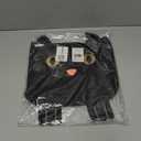 Juvale Black Cotton Cat Trick or Treat Bag with Gold Foil Eyes, Reusable for Kids, 11.25 x 15.5 in Canvas Tote for Halloween Parties