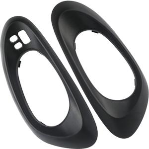 APPERFiT Interior Door Handle Bezel Trim Cover (Pair) Compatible with Chevy Trailblazer 2002 2003 2004 2005 2006 2007 2008 2009 Replaces 15214502 15214503