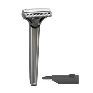 SUPPLY Single Edge SE Razor for Men  Premium Metal Razor with Nick-Guard Safety Bar for an Easier, Low-Irritation Single-Blade Shave  Includes 8 Japanese Injector Blades  Classic Matte