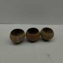 6 Pcs Natural Coconut Shell Cups, Hawaiian Theme Luau Party Cups Supplies, Coconut Cups for Party, Coffee shop, Ice Cream Store, Restaurant, Special Coconut Shell Cup Decoration,12oz