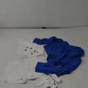 MyheroCos Women's Star Sexy Cheerleader Costume High School Girls Cheerleading Uniform Sports Team Two Piece Set XS