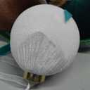 24 Pcs Velvet Christmas Ornaments Set 12 Pcs 3.15inch Shatterproof Christmas Tree Decor Balls & 12 Pcs Matching Vintage Velvet Bows for Xmas Tree Hanging Decorations Holiday Party Decor (6 Colors)