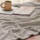 Bedsure GentleSoft Fleece King Size Blankets for Bed Oxford Tan - Soft Lightweight Plush Cozy Fuzzy Luxury Microfiber, 108x90 inches