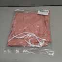 Girls Cargo Pants Baggy Joggers Lightweight Elastic Waist Drawstring with Pockets Casual Travel Hiking Streetwear (Pink)