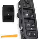 Power Window Master Control Switch Drive Side for Ram 1500 2500 3500 Quad Cab 2009 2010 2011 2012 2013 2014 2015 Replace 4602863AD 4602863AB 4602863AC 68110866AB