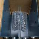 Kingsmile Book Ends, Adjustable Bookends for Shelves, Metal Bookends for Heavy Books, Book Stopper Organzier with Pen Holder for Desk, Kids Room, Office, Classroom, Library, Study Room.(Blue)