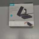 ESR for 3 in 1 Magsafe Charger, Travel Charger Stand Made for Apple Watch Certified, Foldable Charging Station Compatible with Magsafe and iPhone 17/16/15/14/13/12, AirPods 4/3/Pro, Black