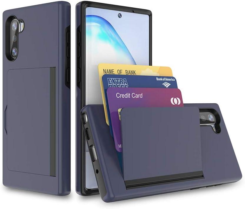 Galaxy S22 Plus Case with Card Holder,Credit Card Slot Protective Wallet Case for Samung Galaxy S22 Plus - Grey