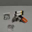 Worm Gear Kit 9706529, 9709511, 9703337, 9709231 Compatible With Whirlpool/KitchenAid 5QT & 6QT Stand Mixer with Worm Gear, Food Grade Grease, Retaining Ring Pliers, Mixer Bevel Gear Kit etc