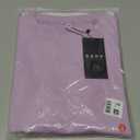 GGOV Womens Long Sleeve Crop Workout Tops Yoga Cropped Top Gym Shirts Athletic Clothes Slim Fit (Medium, Purple)