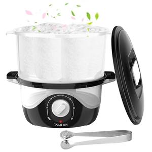 TASALON Hot Towel Steamer for Facials, Hot Towel Warmer Quickly Heats Up in 5 Minutes, Portable Towel Machine Fits 16 Mini Towels, Salon Equipment Towel Warmer for Facials, Spa, Massage, Pink