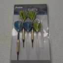 Franklin Sports Soft Tip Darts Set - 6 Pack of 18 Gram Soft Tip Darts - Removable Standard Nylon Flights and Brass Barrels - Lightweight Full Dart Set