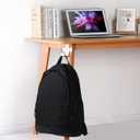 Foldable Headphone Stand Hanger Holder, Universal Headphone Clamp Hook, Under Desk, Save Space, Aluminum, Platinum Silver